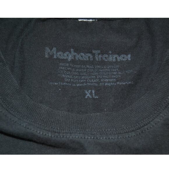 Meghan Trainor Timeless Black Short Sleeve Crop Top X-Large - Picture 4 of 7